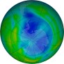 Antarctic Ozone 2022-08-21
